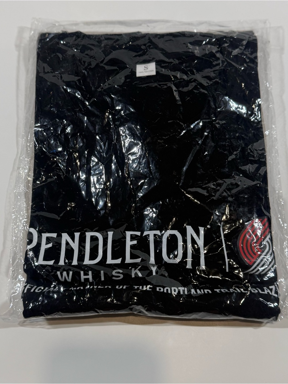 Pendleton / Blazers Collab Basketball Black Graphic Men’s T-Shirt Sz Sm